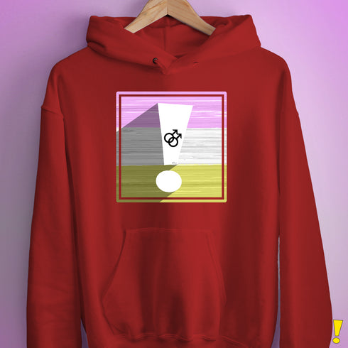 Twink Pride Flag Exclamation Point Hoodie